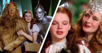 2 image stills from The Wizard of Oz film